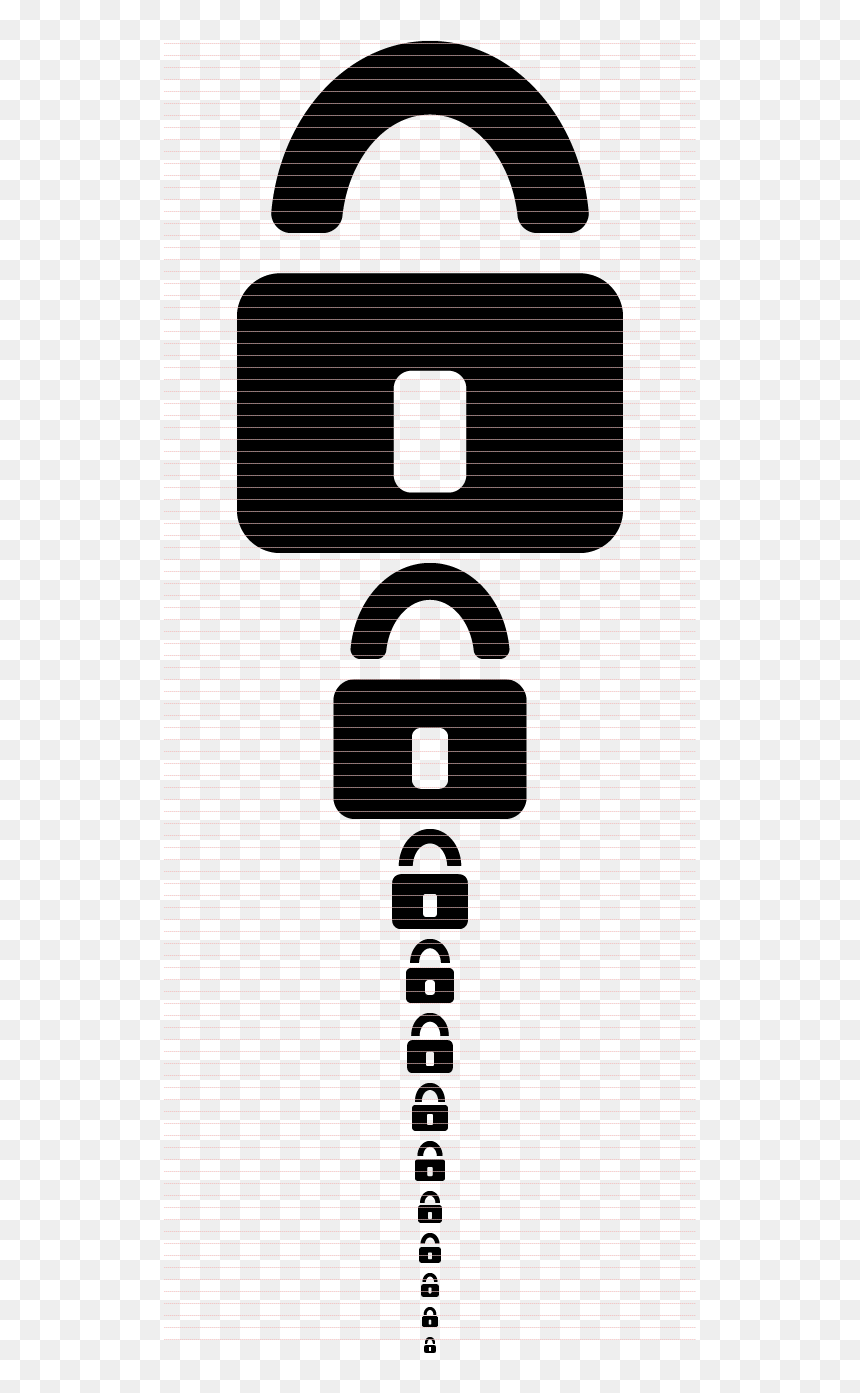 Lock Icon On Behance, HD Png Download - behance icon png