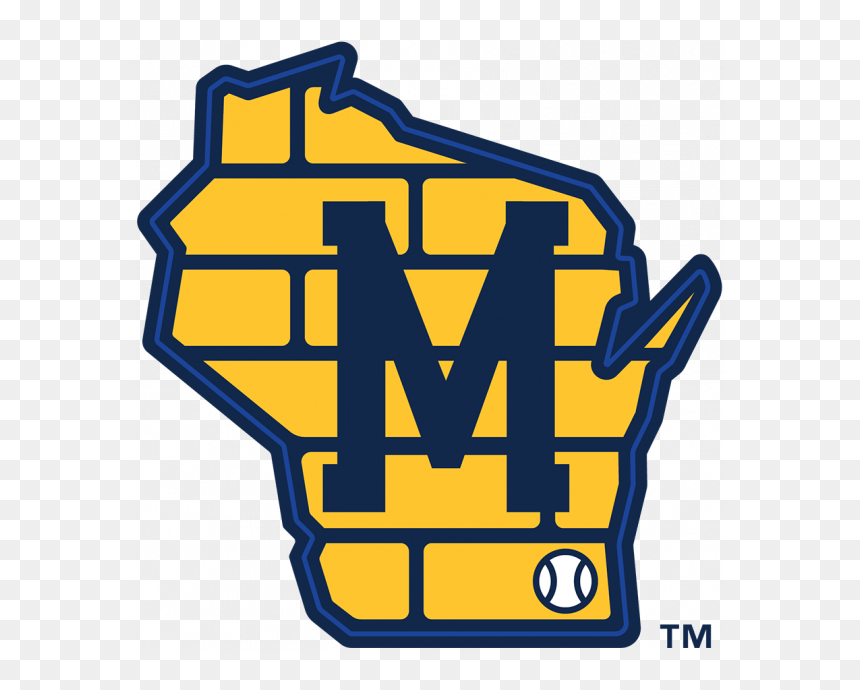 New Brewers Logo 2020, HD Png Download - wisconsin outline png