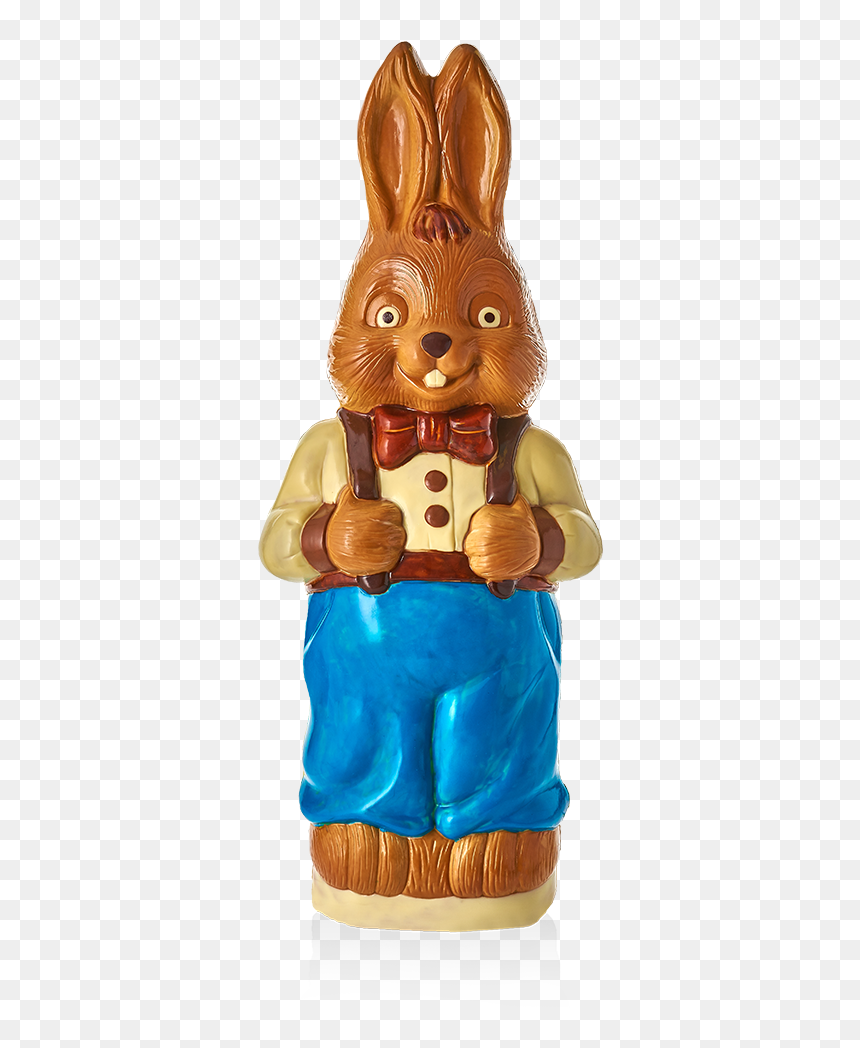 Easter Bunny Boy Chocolate, HD Png Download - chocolate bunny png