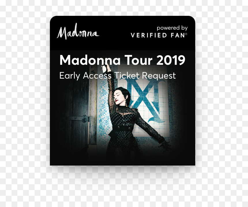 Madonna, HD Png Download - blank movie ticket png