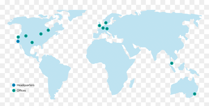 Canada Map Silhouette - World Map, HD Png Download - canada map png
