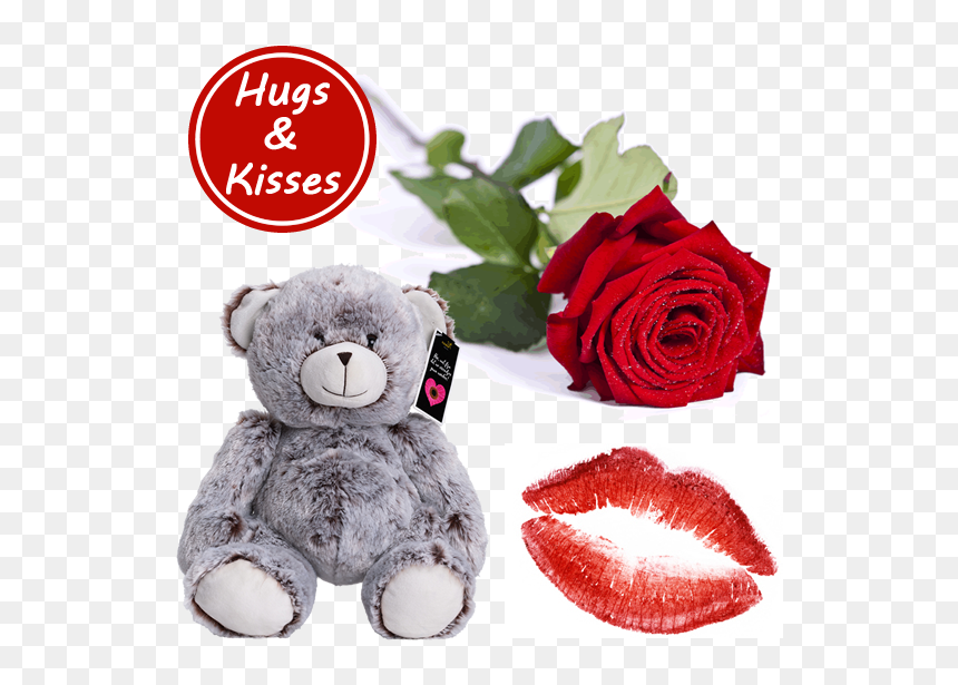 Beer Bella En Een Rode Roos - Kiss Marilyn Monroe Lips, HD Png Download - single red rose png