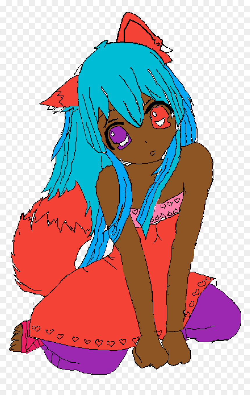 Cartoon, HD Png Download - anime wolf png