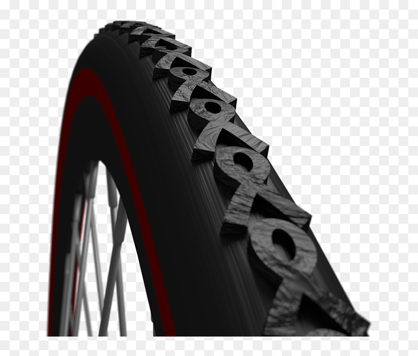 Bicycle Tire, HD Png Download - aids ribbon png