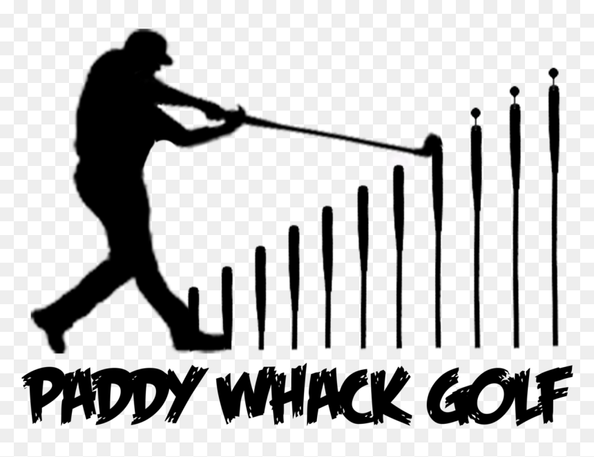 About Paddy Whack Golf - Silhouette, HD Png Download - golfer silhouette png