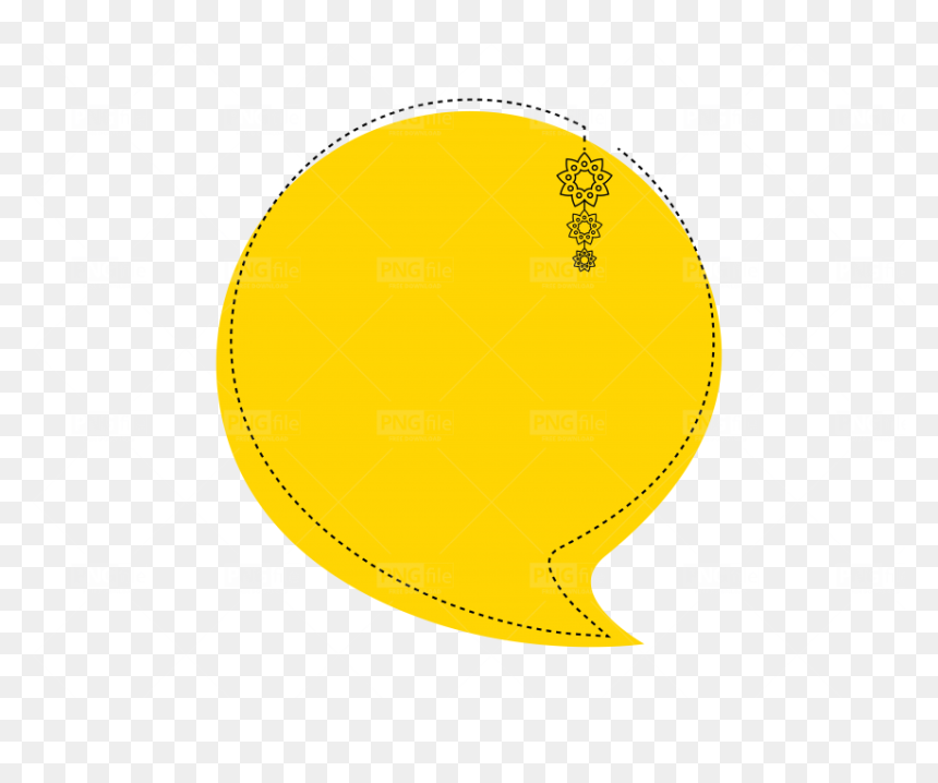 Circle, HD Png Download - comment bubble png