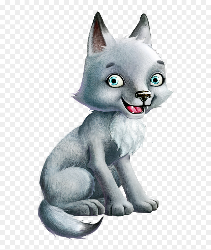 Wolf Cub Slot Png, Transparent Png - anime wolf png