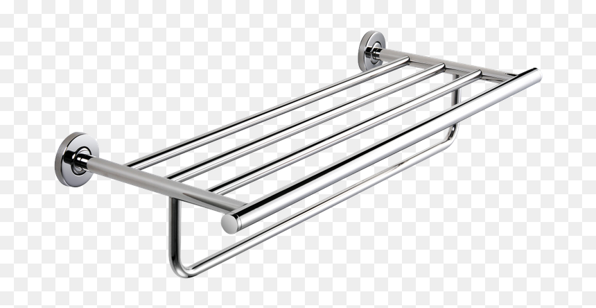 Franke Medius Stainless Steel Towel Rack, Shelf And - Steel Hanger Hd Png, Transparent Png - clothing rack png