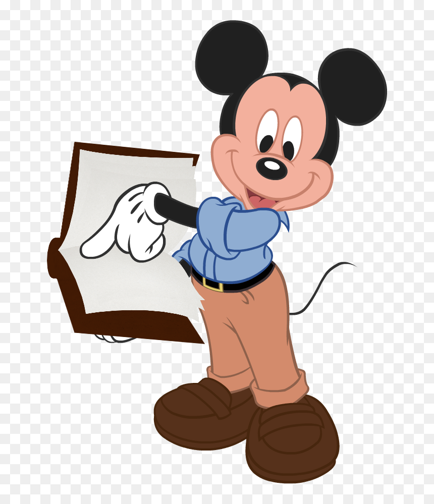 Disney Baby Mickey Mouse Wall Decor , Png Download - Mickey Mouse As A Teacher, Transparent Png - baby mickey mouse png