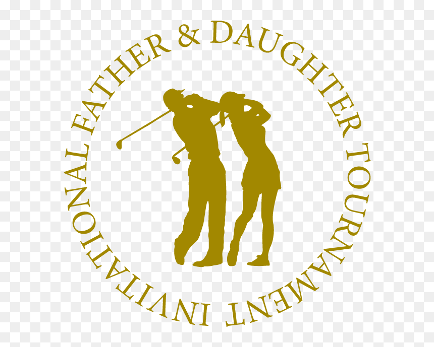 13th World Invitational Father & Daughter Golf Tournament - Father And Daughter Golfing, HD Png Download - golfer silhouette png
