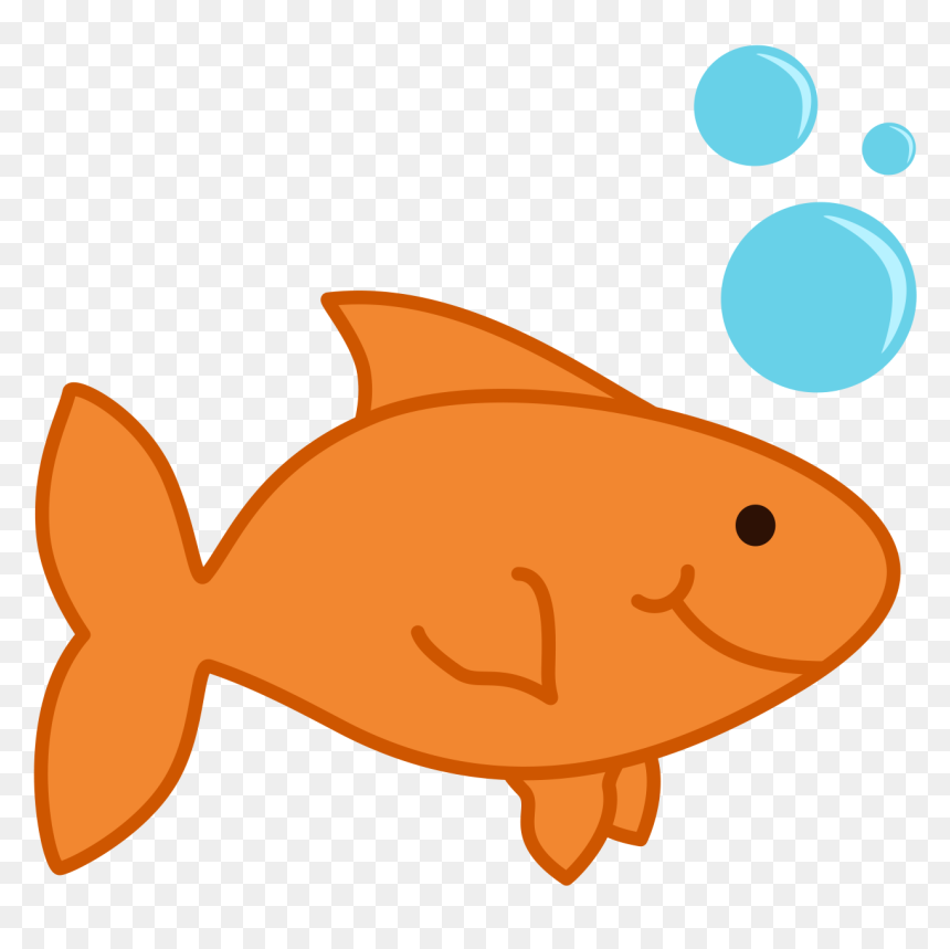 Cute Goldfish Clipart, HD Png Download - jelly fish png