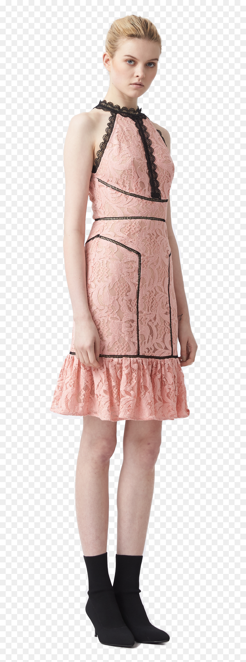 Cocktail Dress, HD Png Download - lace trim png