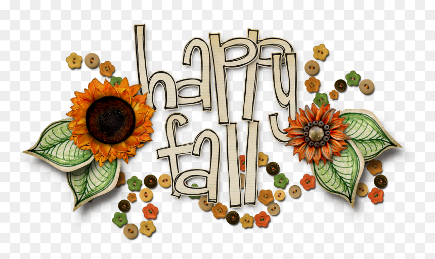 First Day Of Fall Clip Art & Look At Clip Art Images - Transparent Happy Fall Clipart, HD Png Download - fall clip art png