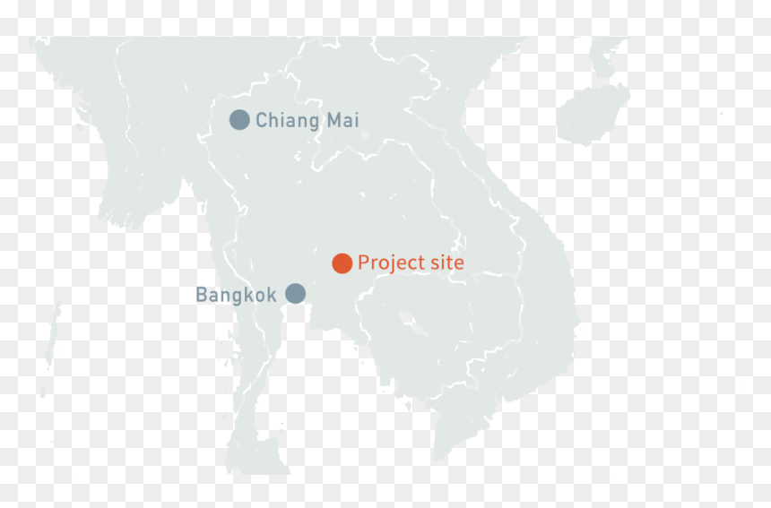 Map - Luang Prabang To Hanoi Flight, HD Png Download - thailand map png
