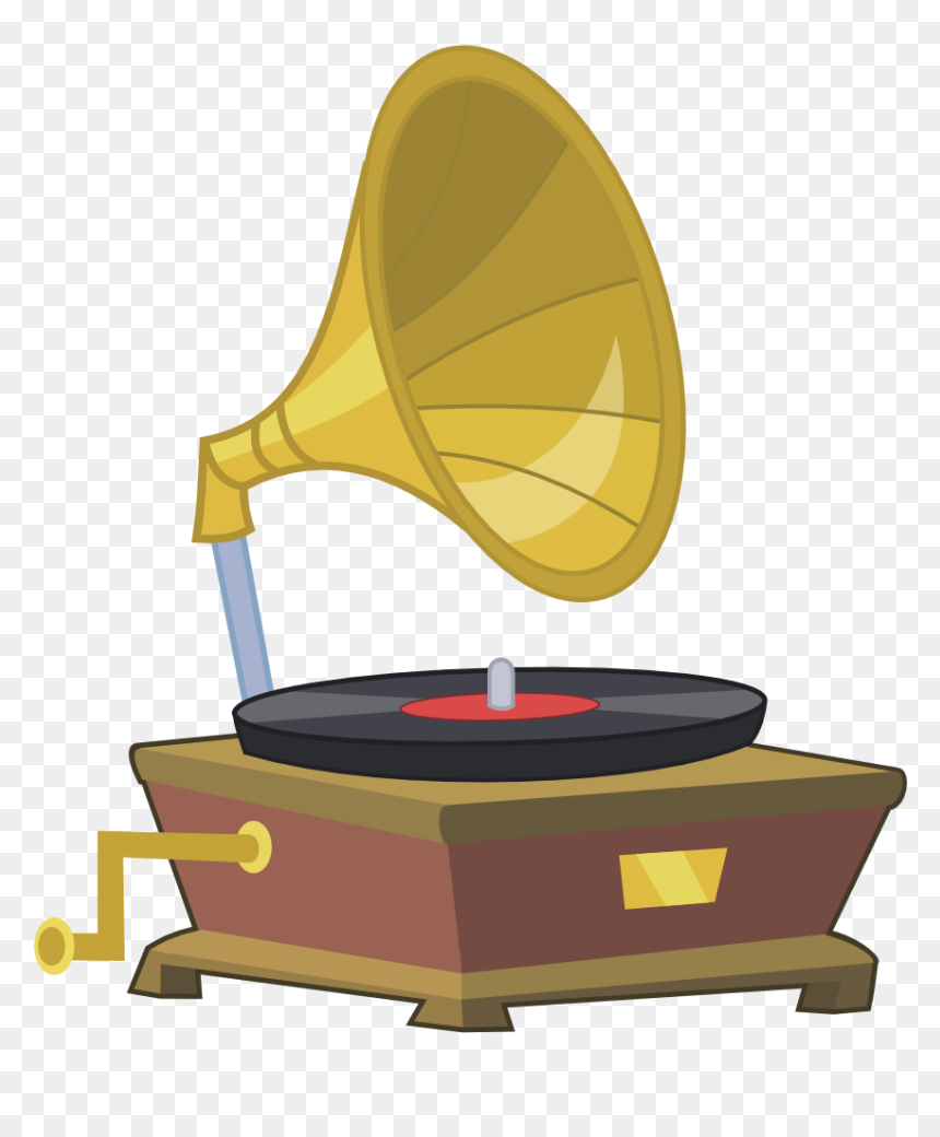 Gramophone Clipart Animated - Phonograph Animation, HD Png Download - phonograph png