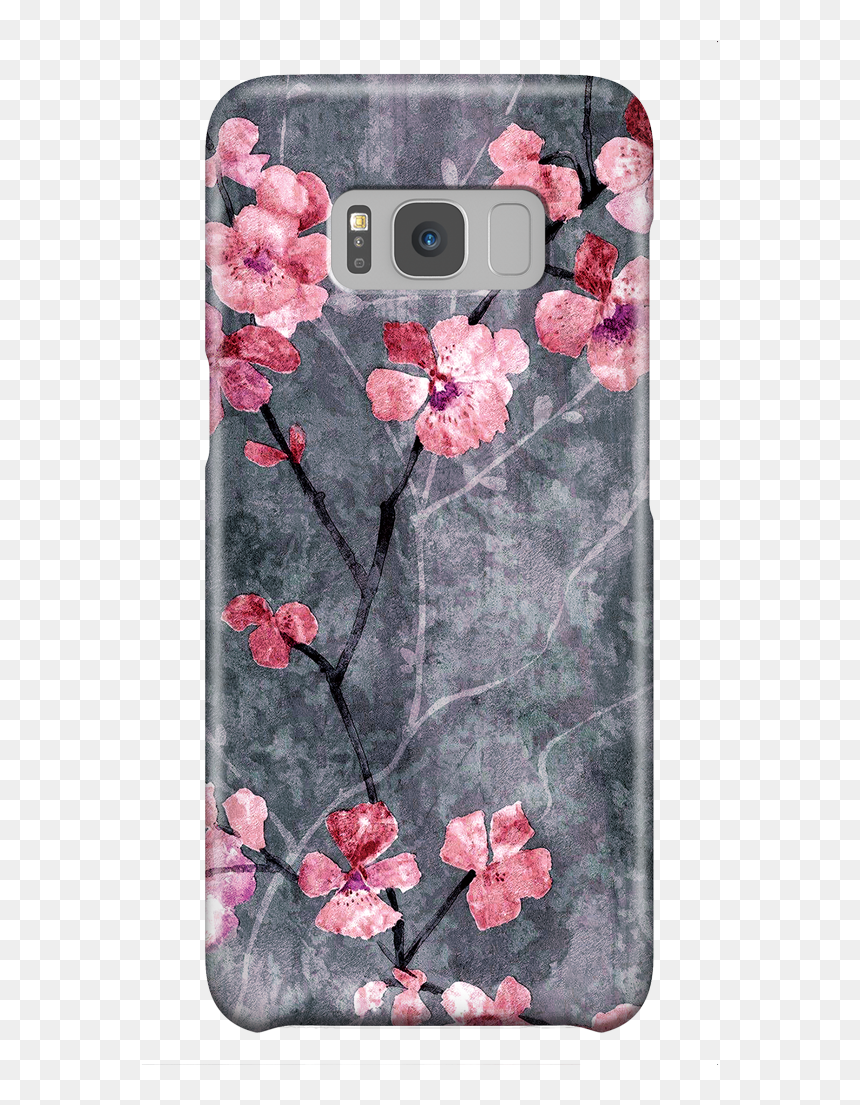 Iphone Xr Hard Case Cherry Blossoms, HD Png Download - cherry blossom petal png