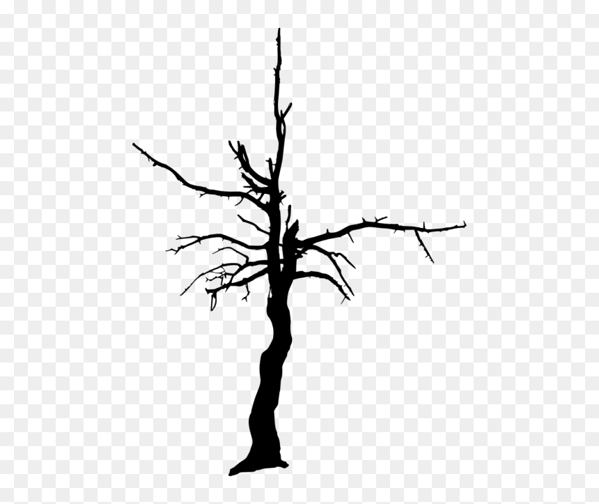 Free Png Dead Tree Silhouette Png Images Transparent - Transparent Dead Tree, Png Download - dead tree silhouette png