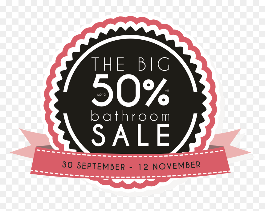 Countdown To The 2017 Big Bathroom Sale - Aquino School Foundation Gma Cavite, HD Png Download - big sale png