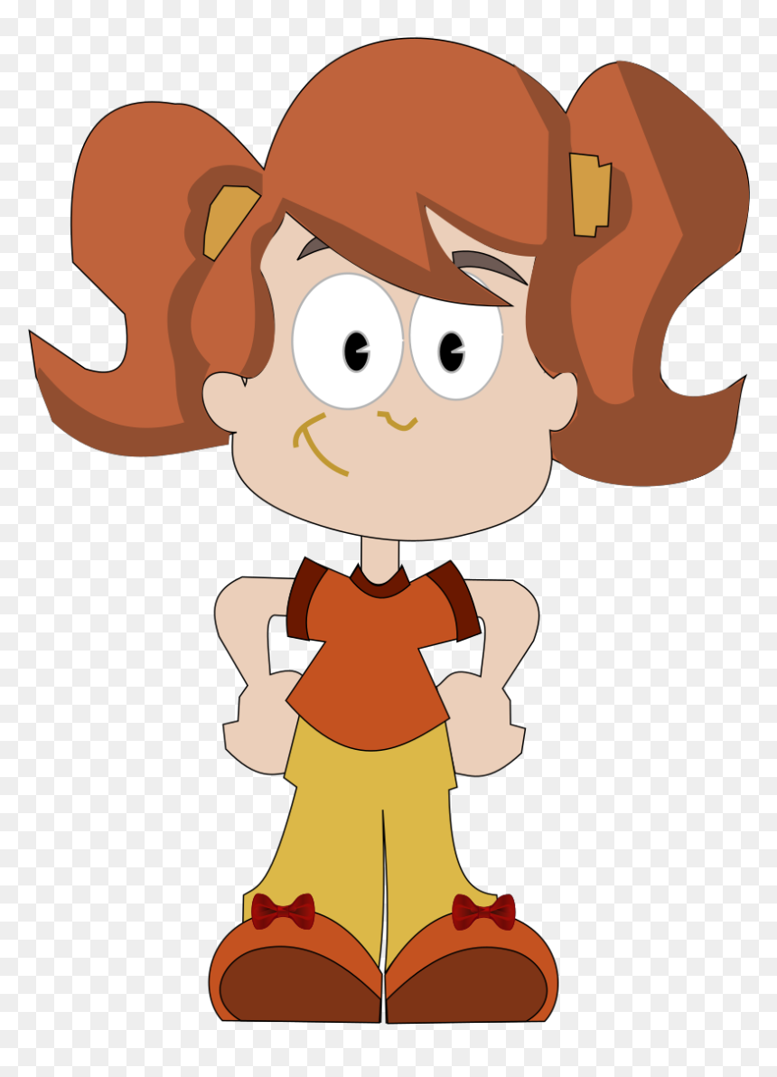 Joke Girl, HD Png Download - pigtails png