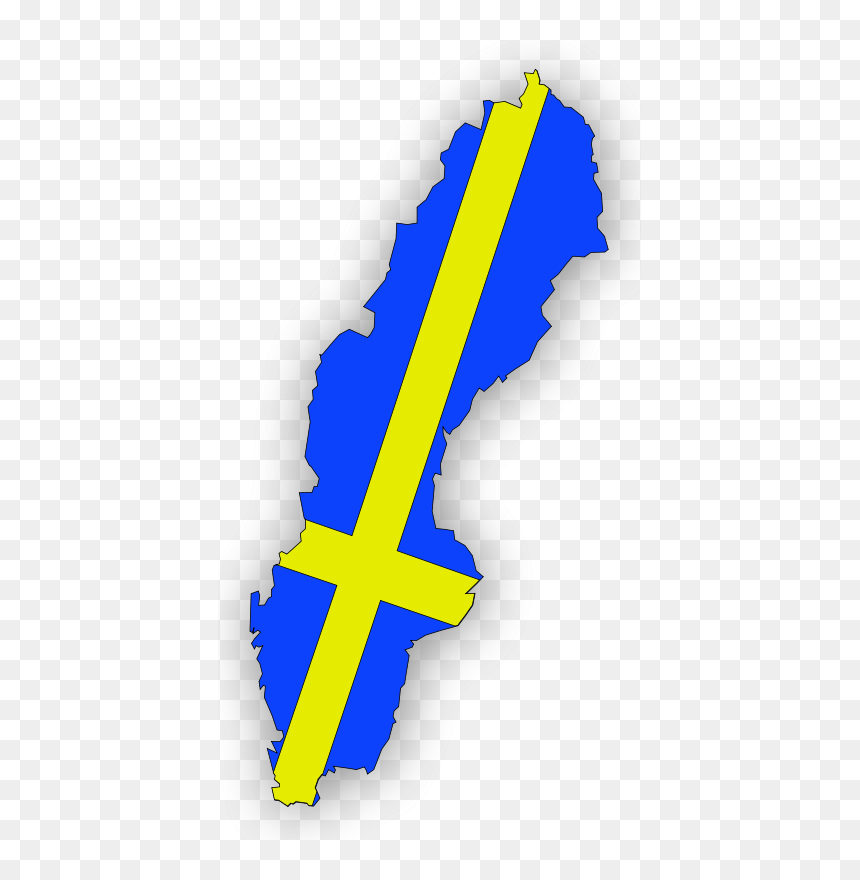 Rebel Flag Clip Art, Vector Rebel Flag - Sweden Clipart, HD Png Download - rebel flag png