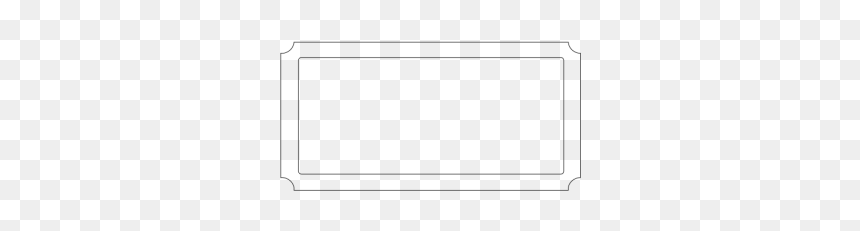 Generic Ticket Png Images - Line Art, Transparent Png - blank movie ticket png