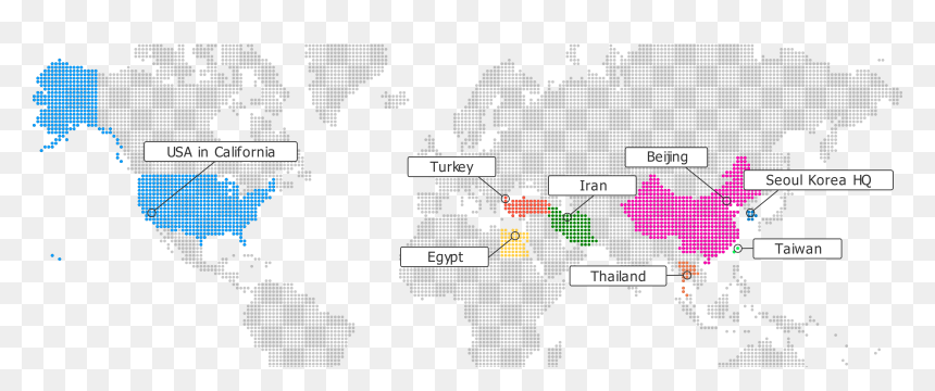 Rainforest Alliance Countries List, HD Png Download - thailand map png