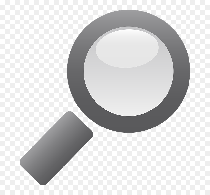 Thumb Image - Magnifying Glass Grey Png, Transparent Png - se busca png
