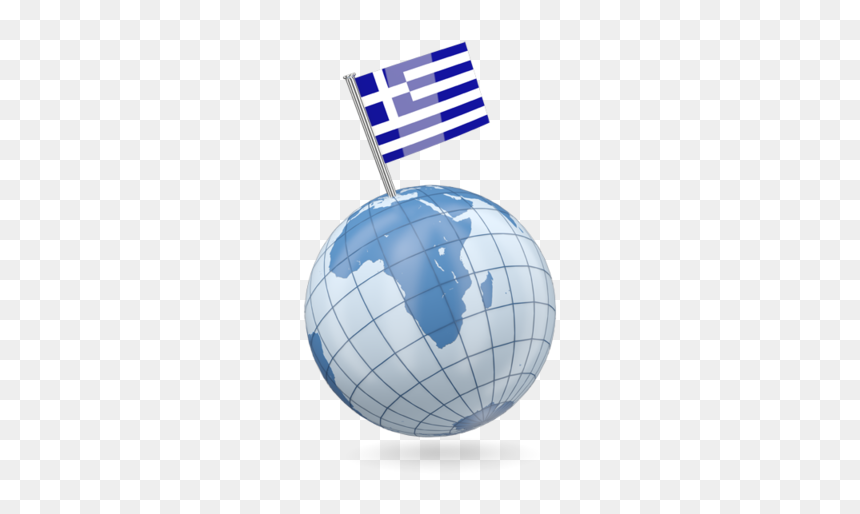 Earth With Flag Pin - Israel Earth, HD Png Download - earth png icon