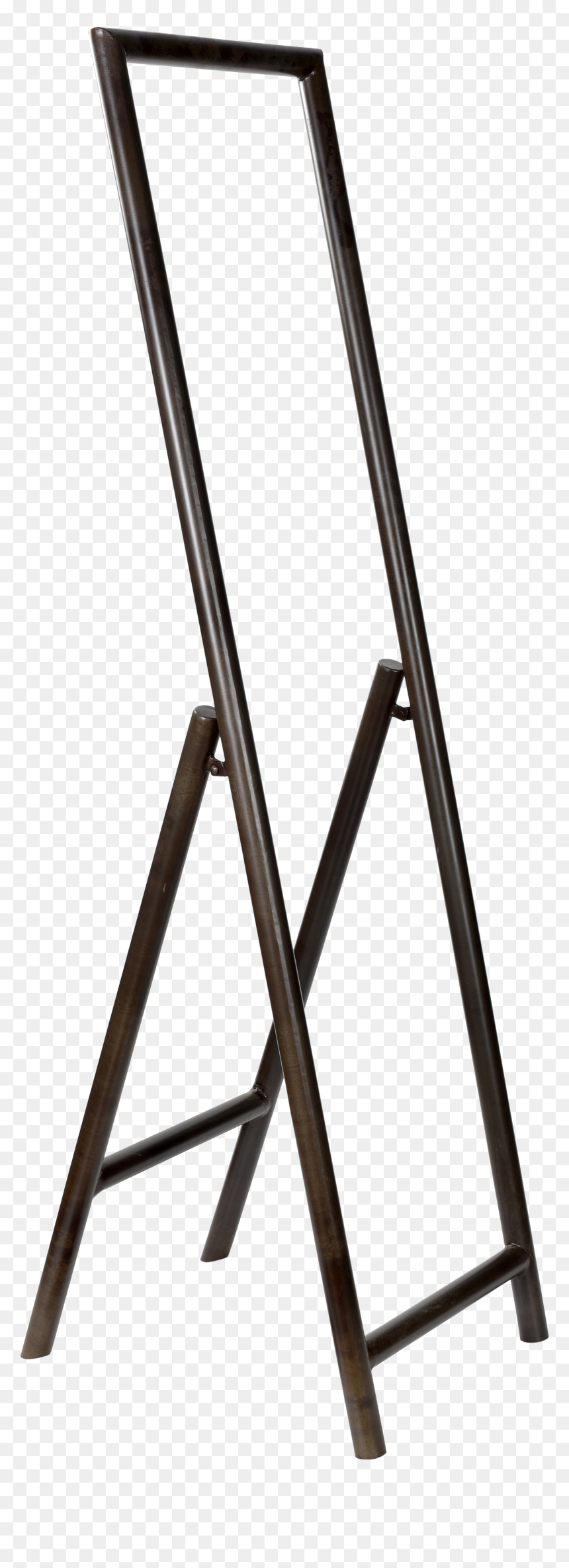 Tabouret Bar Noir Pliant, HD Png Download - clothing rack png