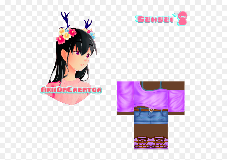 Girl, HD Png Download - roblox girl png