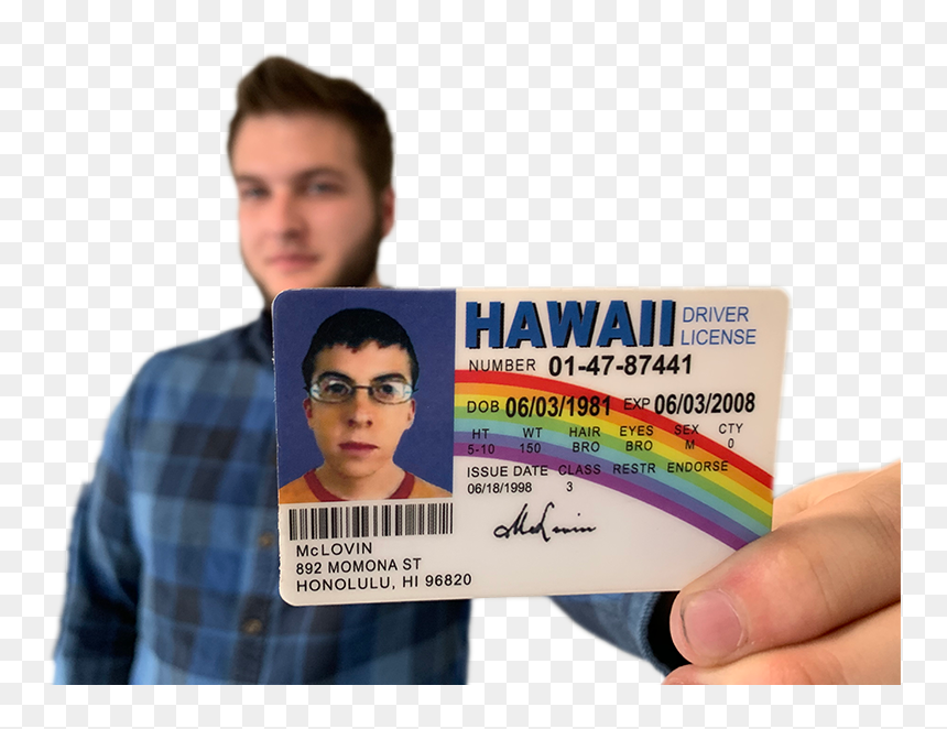 Fake Id, HD Png Download - fake barcode png