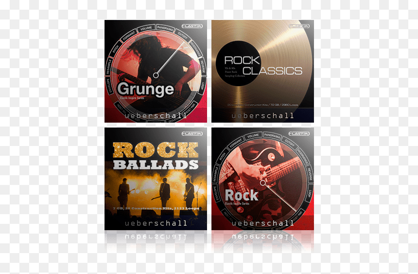 Massive Rock Bundle By Ueberschall - Album Cover, HD Png Download - grunge filter png