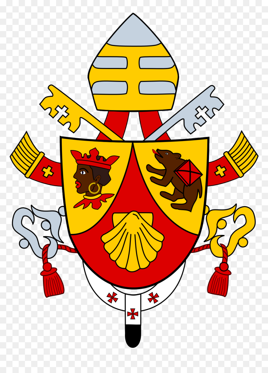 Free Coat Of Arms Template Png - Pope Benedict Coat Of Arms, Transparent Png - coat of arms template png