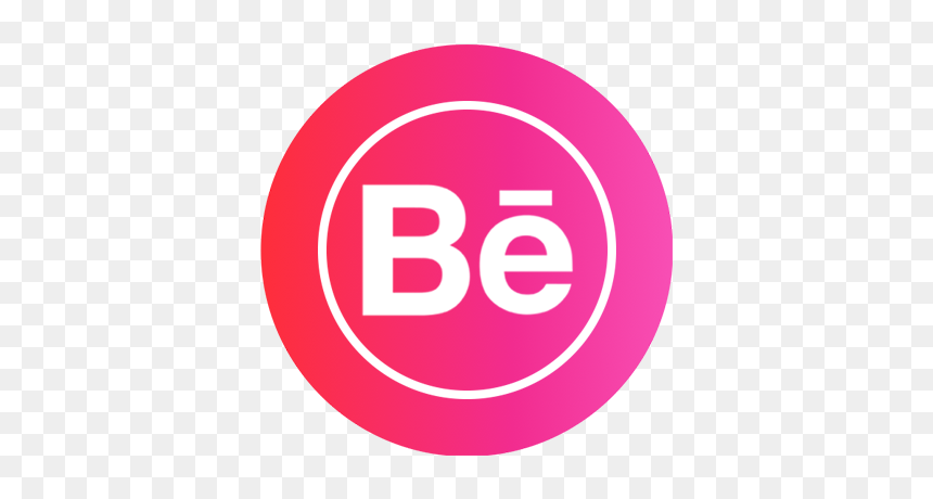 Behance - Circle, HD Png Download - behance icon png