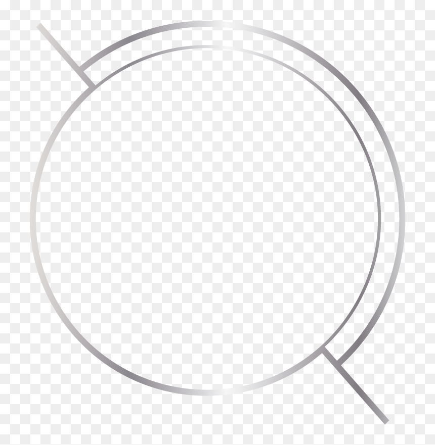 Circle, HD Png Download - circle with a line through it png