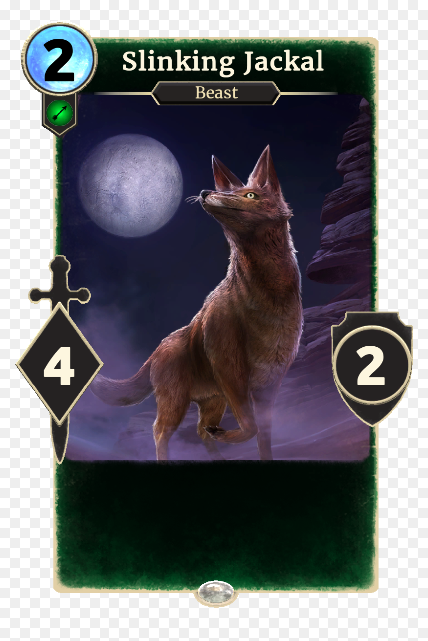 Elder Scrolls - Elder Scrolls Legends Token, HD Png Download - jackal png