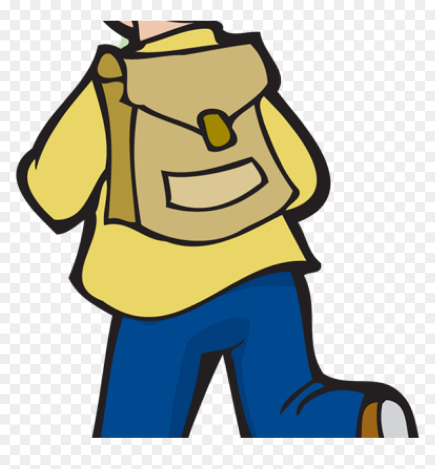 Go Clipart Go Clipart Free Free Go Cliparts Download - School Bag On Back Clipart, HD Png Download - fall clip art png