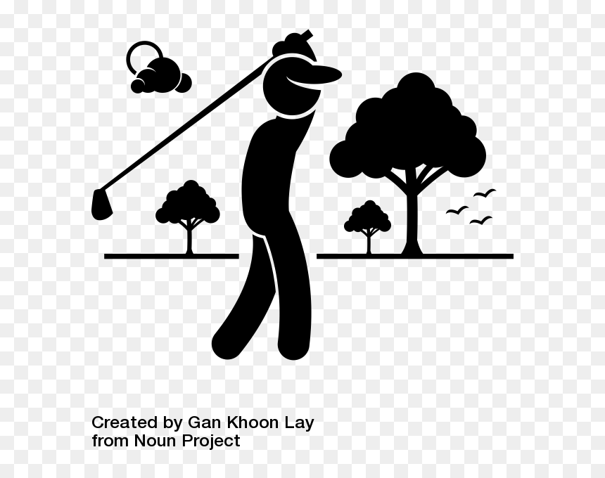 2nd Annual Chiefs Nation Golf Classic - Farmer With Phone Icon, HD Png Download - golfer silhouette png