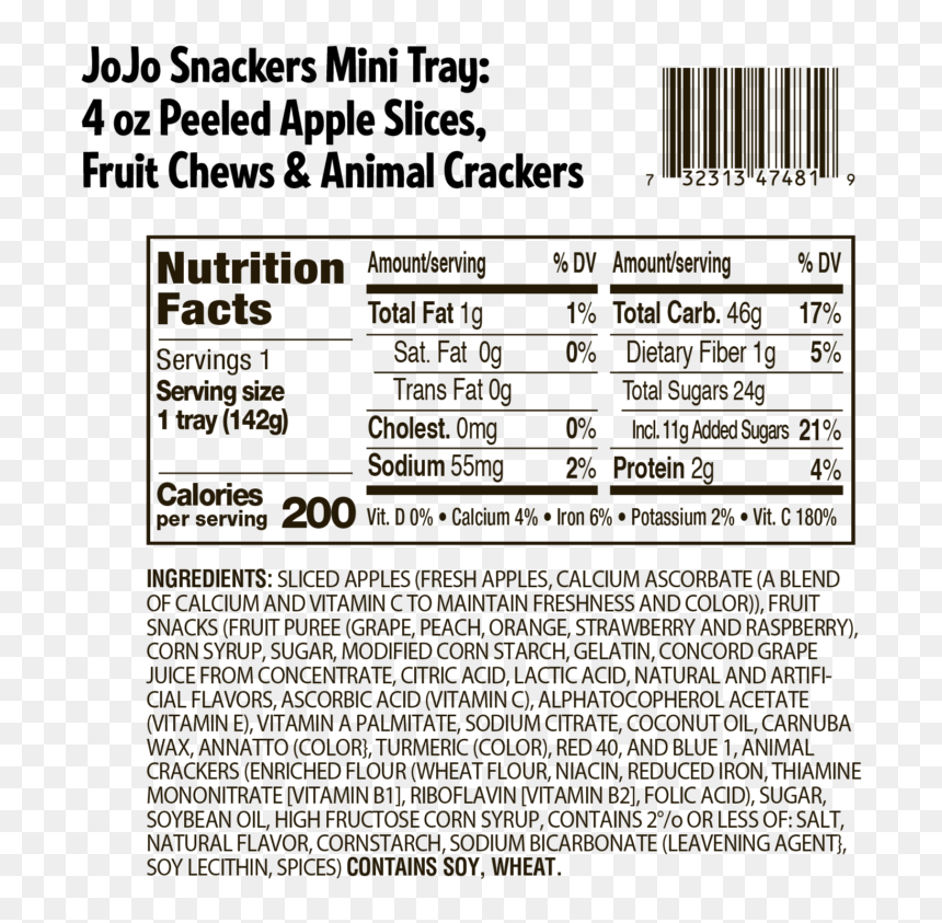 Nutrition Facts, HD Png Download - jojo siwa png