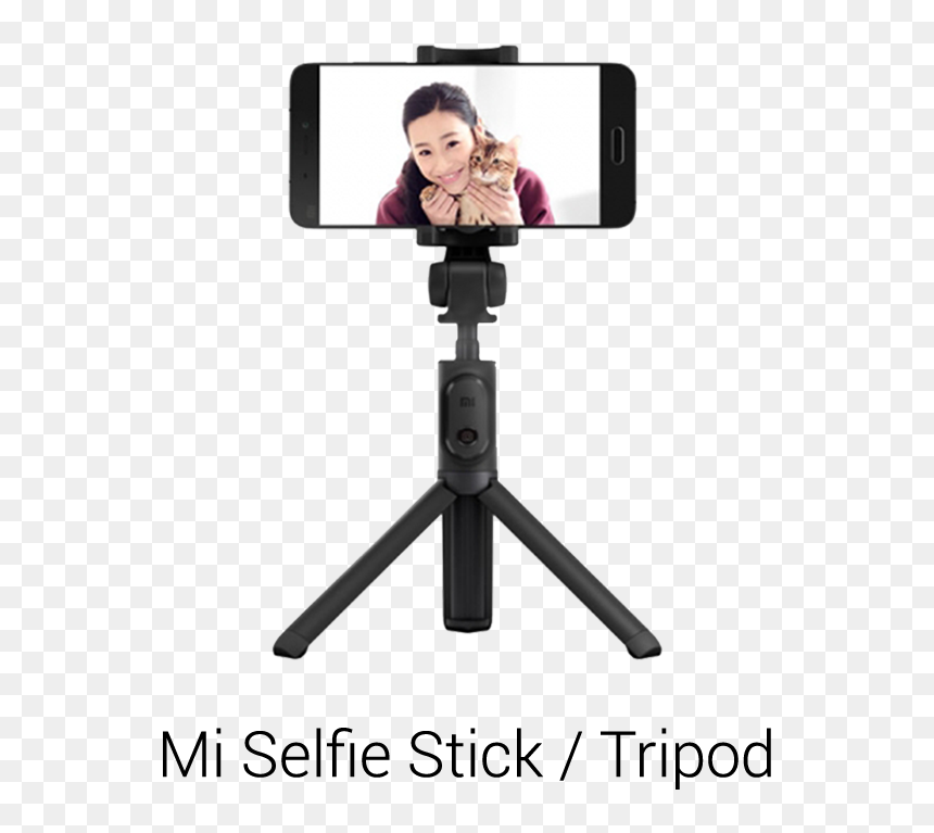 Mi Bt Tripod Selfie Stick , Png Download - Mi Selfie Stick Tripod, Transparent Png - selfie stick png