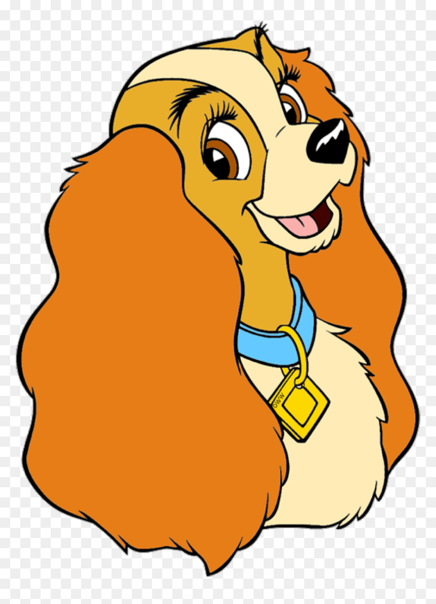Disney"s Lady And The Tramp Images Clip Art Hd Wallpaper - Lady From Lady And The Tramp Clipart, HD Png Download - lady and the tramp png