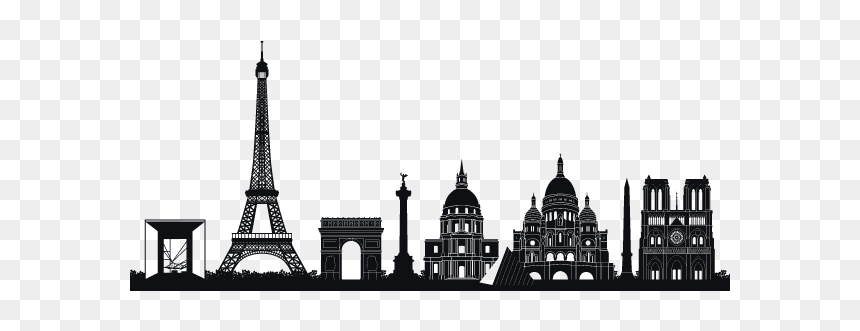 Paris Wall Phonograph Record Vinyl Group Sticker - Trocadéro Gardens, HD Png Download - phonograph png