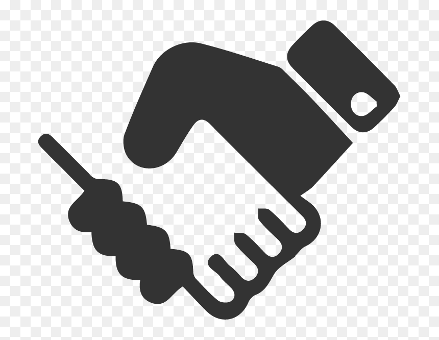 Partnership Clipart Black And White, HD Png Download - icono persona png