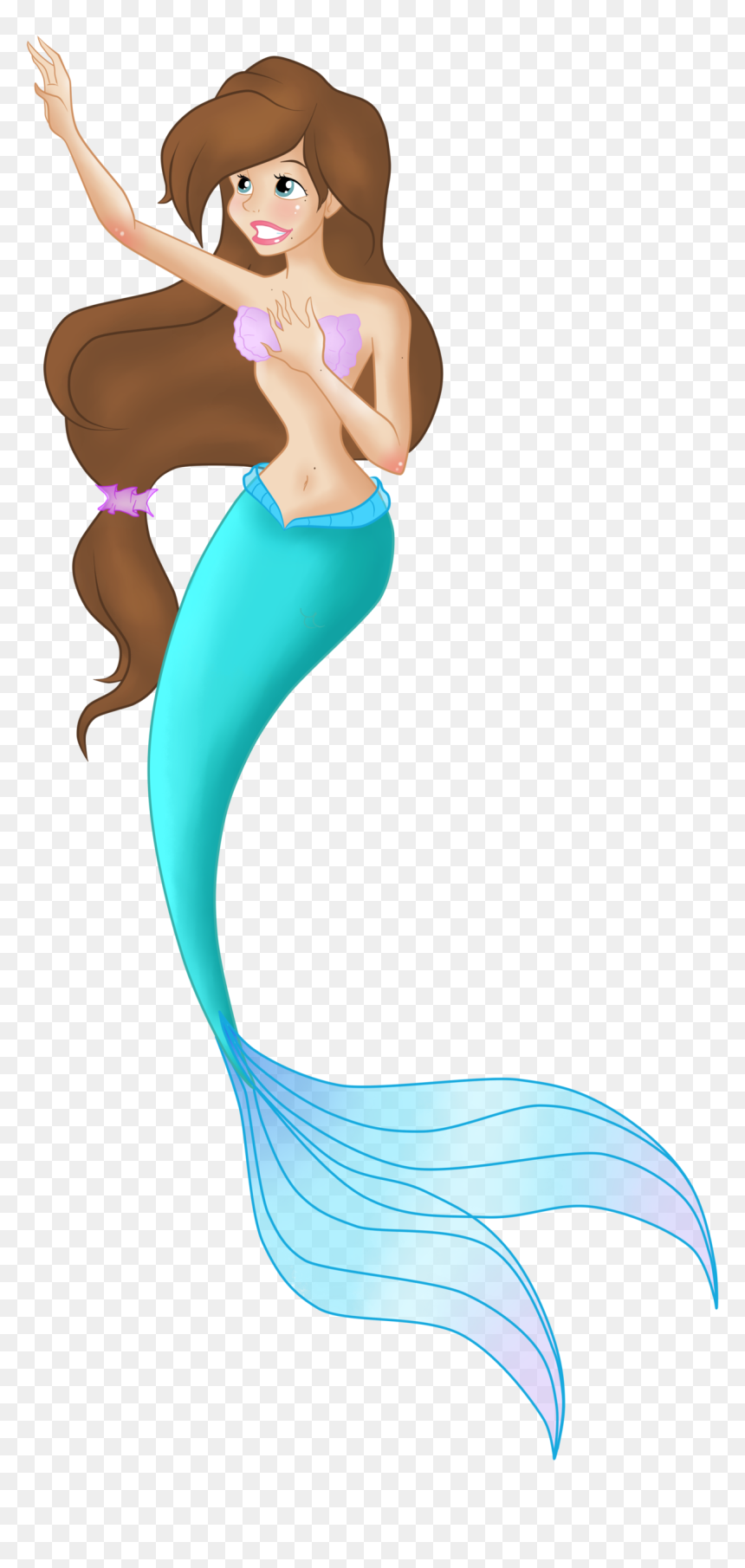 Mermaids Transparent, Hd Png Download - Portable Network Graphics, Png Download - mermaid tail silhouette png