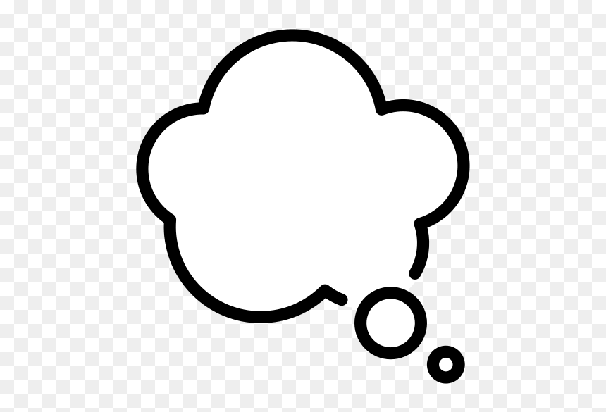 Clip Art, HD Png Download - thought balloon png