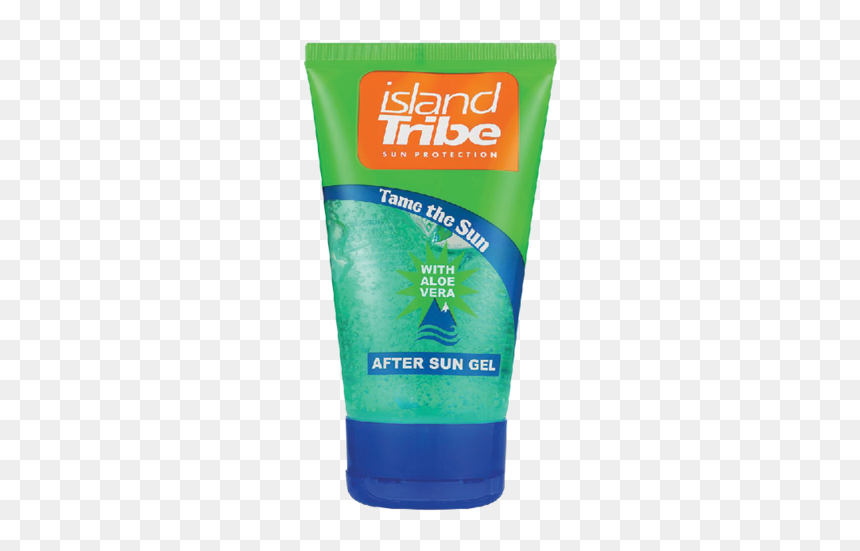 Island Tribe After Sun Gel With Aloe Vera, 125ml"

 - Skin Care, HD Png Download - tribal sun png