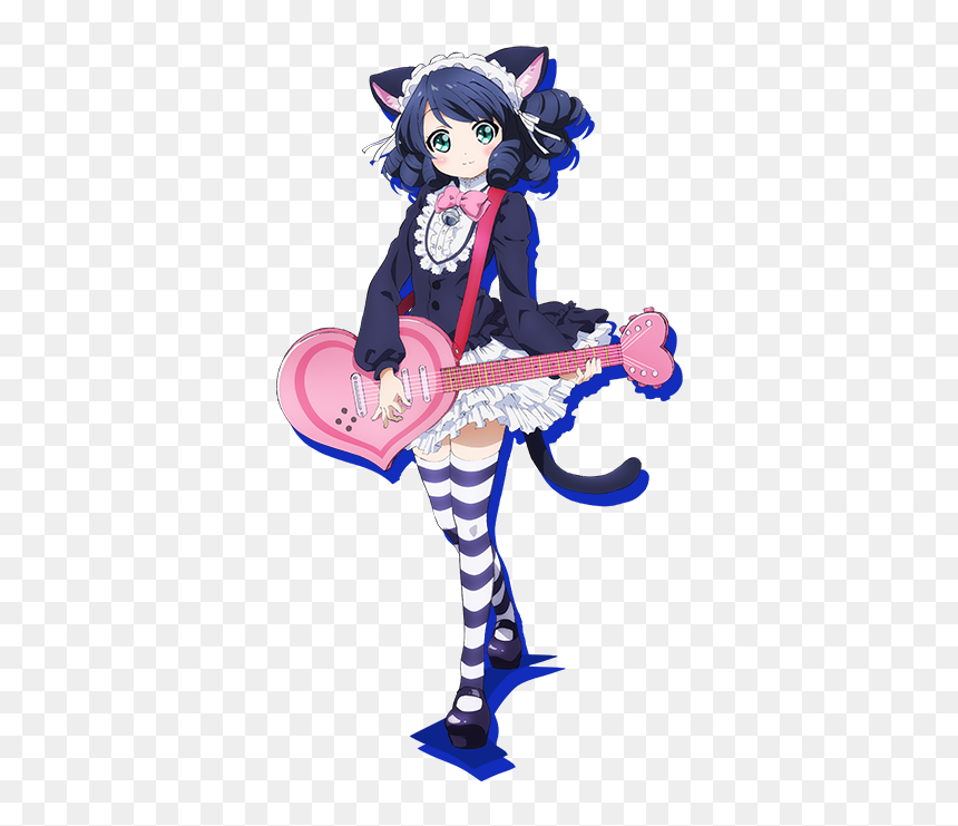 Show By Rock Wiki - Cyan From Show By Rock, HD Png Download - neko ears png
