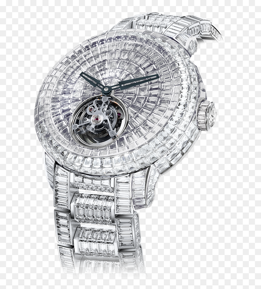 Caviar Tourbillon Diamond Bracelet - Caviar Tourbillon Jacob & Co, HD Png Download - caviar png