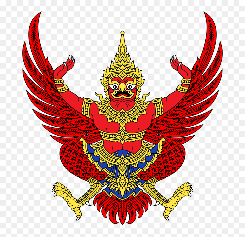 Art,symbol,fictional Character - Thailand Emblem, HD Png Download - thai flag png