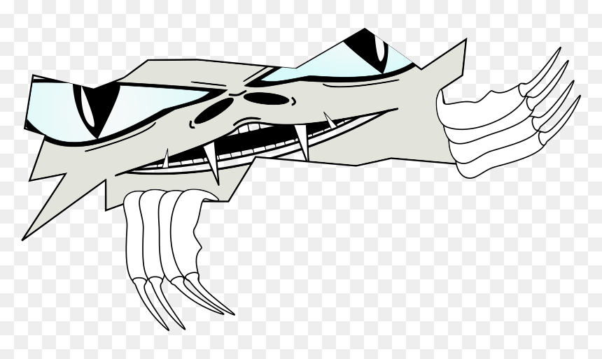 Monster - Clip Art, HD Png Download - horror face png
